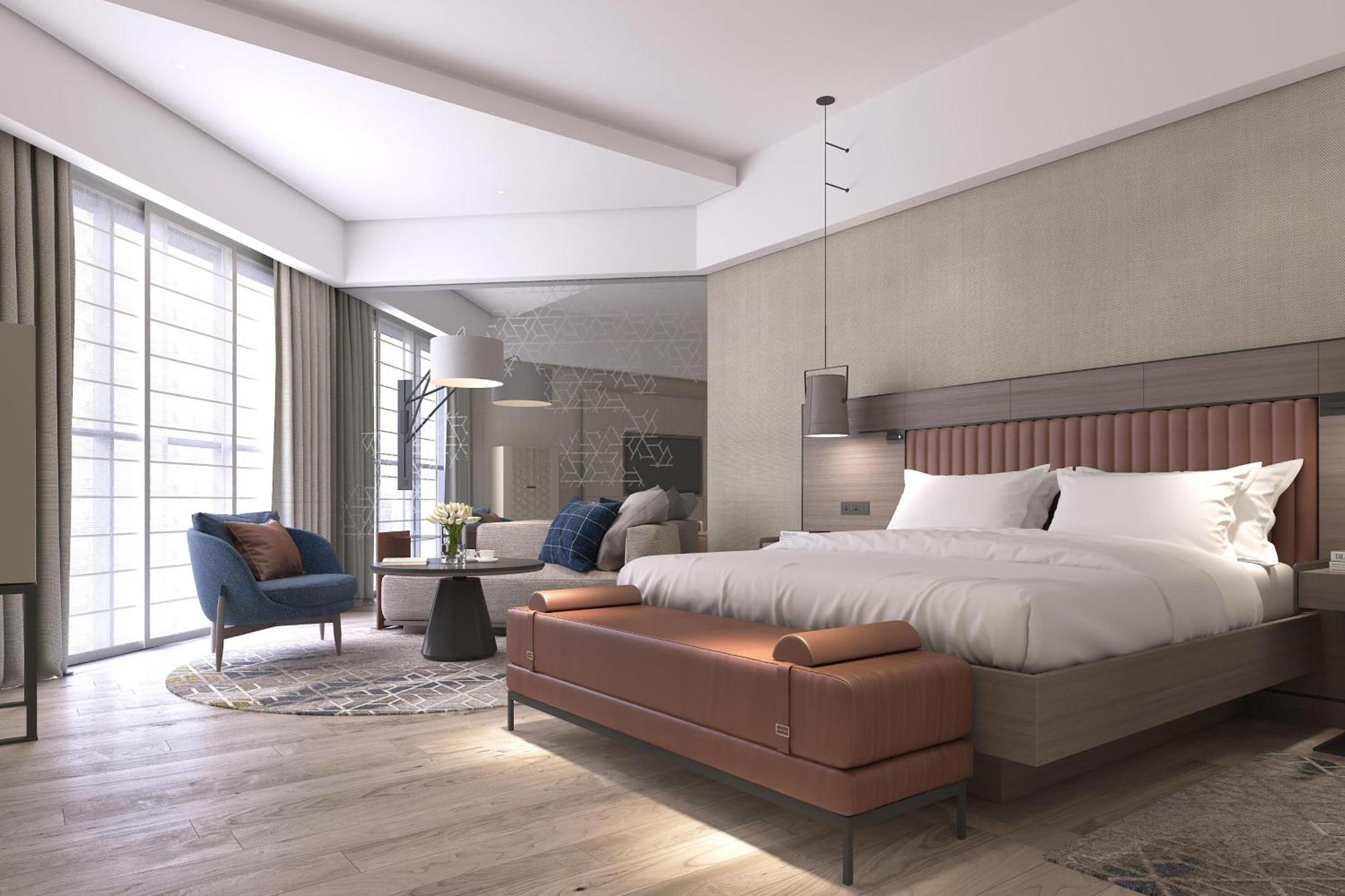 Sheraton Jeddah Hotel - Saudi Brothers Commercial Company Branch Exterior foto A bedroom at the hotel